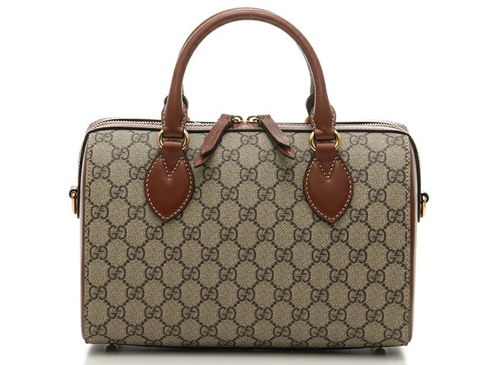 Gucci handbag brown Beige Cream GG Supreme